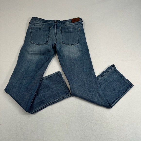 Mango Christy Bootcut Jeans Womens Size 8 Medium Blue Low Rise - Picture 3 of 15